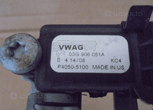 Czujnik cisnienia spalin dpf vw audi seat skoda 2