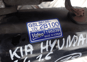 Rozrusznik kia hyundai 1.4 1.6 36100-2B100 radom 2