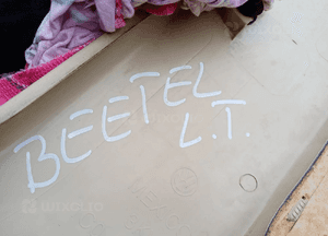 Boczek tapicerka lewy tył tylna lewa VW New Beetle 1C0867043 7