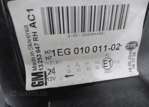 Lampa przednia przód prawa opel astra iv 4 2009- 11