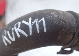 A3 8P 03-08 2.0TDI PRZEWÓD RURKA WODY 1K0122073S RADOM 2