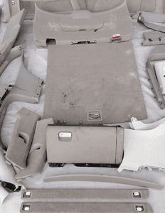 Fotele boczki deska kierownica panel tunel Porsche Cayenne 2 II Karbon 22