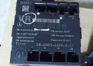 MERCEDES C 204  E 207 E 212 ML GL 164 moduł moduły drzwi zamka RÓŻNE NUMERY 2
