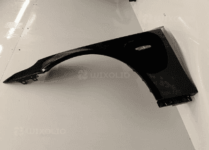 Bmw E60 błotnik przód lewy przedni schwarz 2 czarny posiada wgniewcenie 3