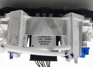 Panel nawiewu klimatyzacji trafic iii vivaro b 30080060 2014-2019 5