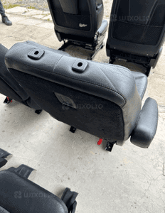 MERCEDES R 251  fotel fotele tylne czarna skóra idealne  podłokietnik 4