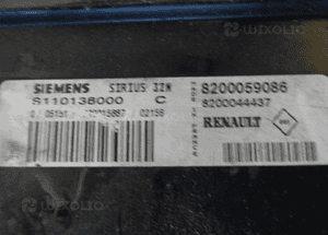 Sterownik silnika sirius 32N renault 2