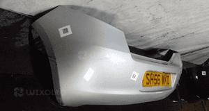 Zderzak tył tylny do toyota yaris ii 2 hb 1E7 srebrny 2