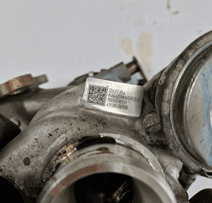 Opel corsa e 1.0T turbo turbosprężarka 4