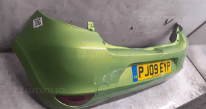 Zderzak tył tylny renault clio 3 iii lift fl tednq zielony 4
