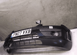 Zderzak przód przedni do ford focus MK2 ii F3 czarny halogeny 3
