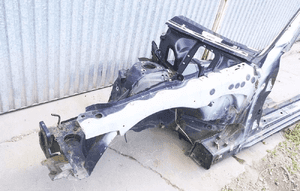 Podłuznica prog lewy mercedes sl R230 kolor 359 3