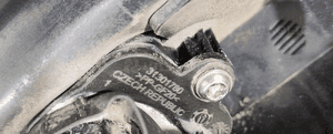 Blenda listwa klapy bagażnika kamera volvo V40 ii D2 31386845 31301780 16- 11