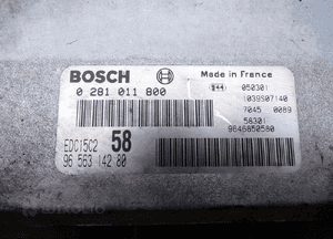 KOMPUTER STEROWNIK PEUGEOT 807 C8 PHEDRA SCUDO VITARA 2.0 HDI 0281011800 2