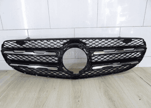 Atrapa grill zderzaka mercedes glc 253 black lift 1
