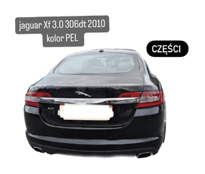 Jaguar XF 3.0 306dt 2010 kolor PEL airbag kokpit kierownica radio wybierak tunel kluczyk stacyjka 5
