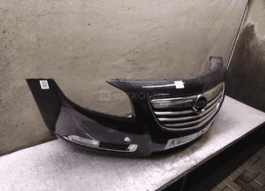 Zderzak przód przedni opel insignia a i 1 Z22C czarny halogeny 3