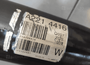 MERCEDES S-KLASA W221 LIFT 3.0CDI OM642 WAŁ NAPĘDOWY BEZ LUZÓW ORYGINAŁ BDB 14