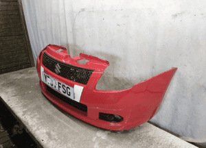Zderzak przód przedni suzuki swift 4 iv zcf czerwony halogeny 4