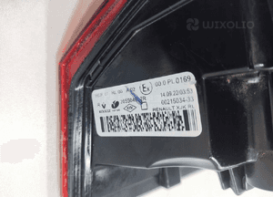 Lampa prawa prawy tył tylna renault express ii 265504912R 2021-2024 8