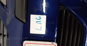 Zderzak przód przedni opel corsa c Z21B granat granatowy lift fl halogeny 2