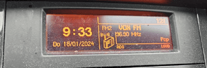 Peugeot 3008 zegarek wyświetlacz 9676655380 1