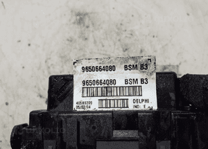 MODUŁ SKRZYNKA BSM B3 PEUGEOT / CITROEN NR: 9650664080 WYSYŁKA! 3