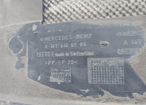 Osłona podwozia płyta Mercedes W169 A1696100508 3