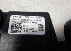 Rolls royce led podświetlenie grilla atrapy 14
