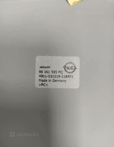 OPEL CORSA F KOLOROWE POKRYWY OSŁONY NA LUSTERKA NOWY ORYGINAŁ 5