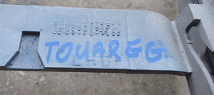 Tunel środkowy podłokietnik VW Touareg 7L6863243K 11