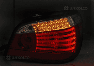 Lampy DIODOWE BMW E60 03-07 RED WHITE LED SEQ 4