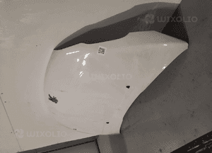 Maska pokrywa silnika peugeot 107 drugi lift 2 fl ewpa biała 3