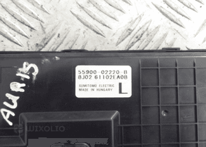 Panel klimatyzacji 55900 02220 b toyota auris 09R 2