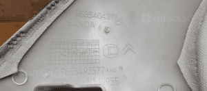 Osłona poszycie słupka lewy przód Citroen C5 III 9685464377 9655493577 4