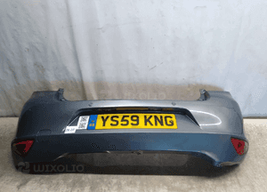 Zderzak tył tylny renault clio 3 iii lift fl TEJ47 błękitny 1