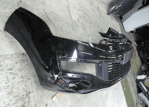 Citroen c crosser zderzak przedni 2