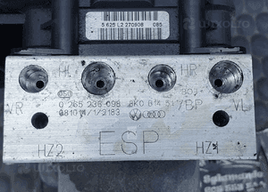 Pompa ABS ESP 8K0907379AA 8K0614517BP 0265236098 Hamulcowa Sterownik Modul Audi A4 B8 A5 8T 12