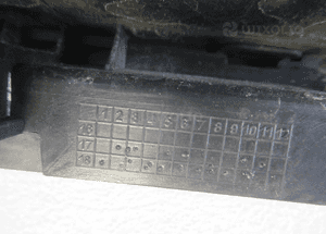 Grill grill atrapa vw touareg iii 3 2018- 12