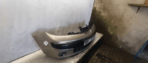 Zderzak przód przedni do nissan note E11 C30G złoty halogeny 4