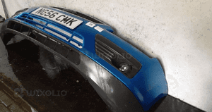 Zderzak przód przedni do ford focus MK2 2 ii G3 niebieski błękitny halogeny 3
