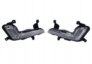 Hyundai tucson ii lift lampa drl halogen przód przedni prawy lewy led komplet 1