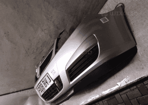 Zderzak przód przedni opel vectra c lift fl Z157 srebrny 1