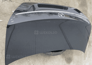 MERCEDES cl 216 klapa bagażnika czarna srebrna  zamek kamera cofania emblemat 4