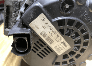 MERCEDES om 651 alternator 2,2 cdi 6pk 120A sprinter 906 vito viano 639 3
