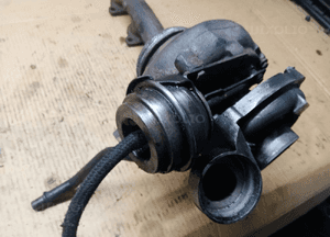 Turbosprężarka turbina turbo kolektor Mercedes ML W163 2.7 CDI A6120960599 A6121420101 3