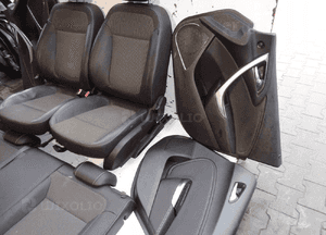 Fotele siedzenia półskóra opel astra 4 j hb 5