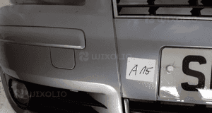 Zderzak przód przedni audi A3 8P szary LY7H halogeny 2