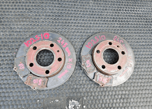 Tarcze Tarcza 245mm 5x112 Klocki Hamulce Tyl Tylne Audi A4 B6 B7 1