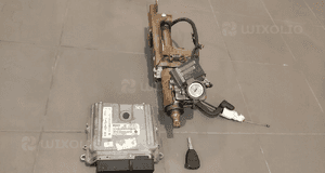 JEEP CHEROKEE LIBERTY KK ZESTAW STARTOWY KOMPUTER ECU KOLUMNA STACYJKA 2